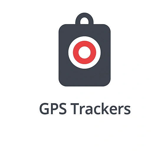 GPS Tracker IoT Icon for Fleet Management and Logistics