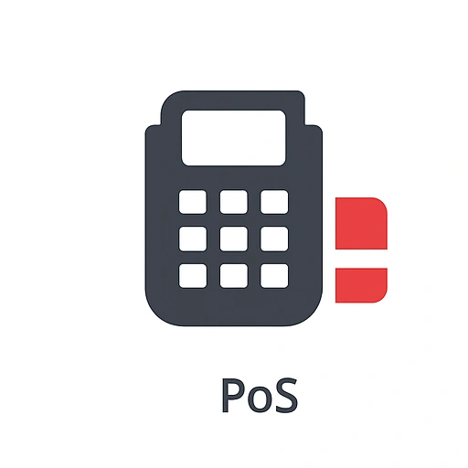 Point of Sale IoT Connectivity Icon - Secure Payments